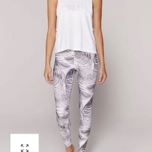 Spiritual Gangster Palm Print Leggings